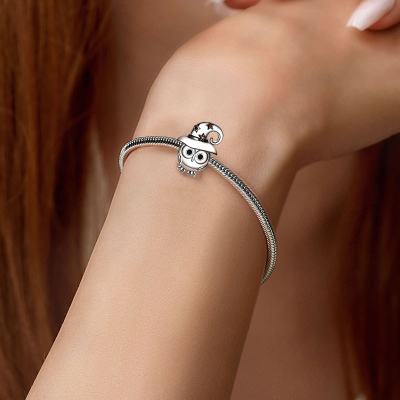 魔女帽子チャーム付きフクロウ image number 4