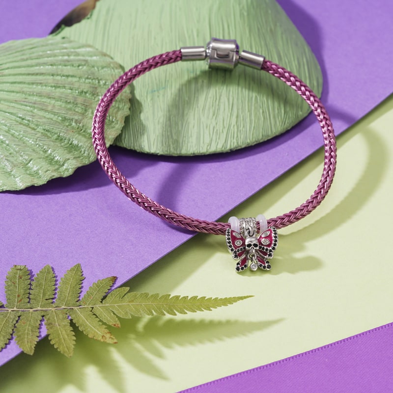 パープル ベーシック ブレスレット image number 2