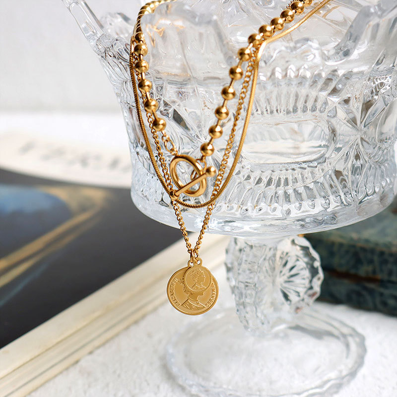 ネックレスゴールド贈り物 プレゼント金属アレルギー対応 image number 1