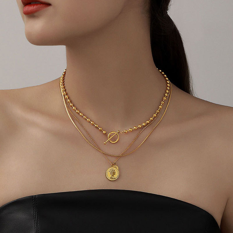 ネックレスゴールド贈り物 プレゼント金属アレルギー対応 image number 3