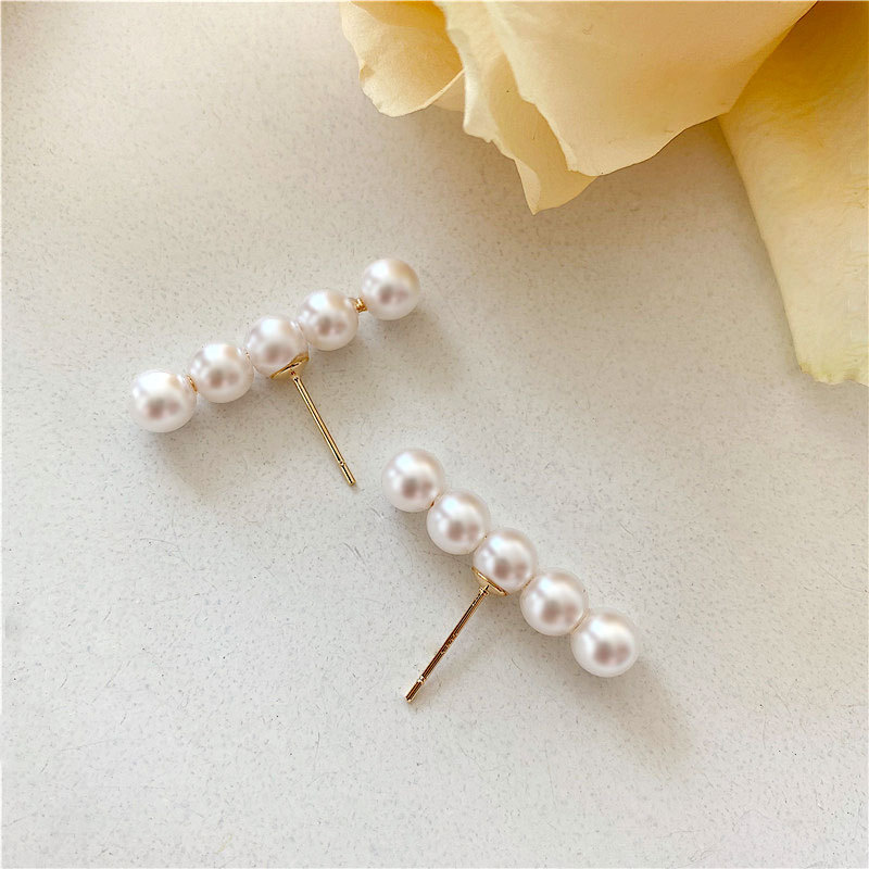 スモール パール スタッド ピアス image number 2