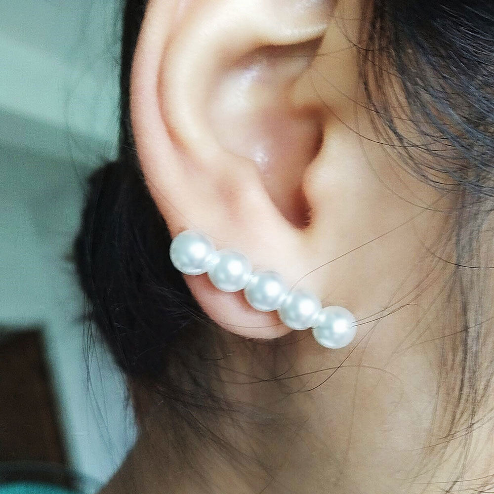 スモール パール スタッド ピアス image number 3