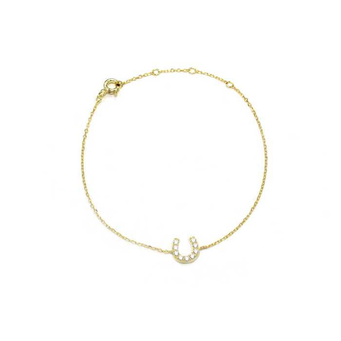 ラッキーホースシューブレスレット image number 0