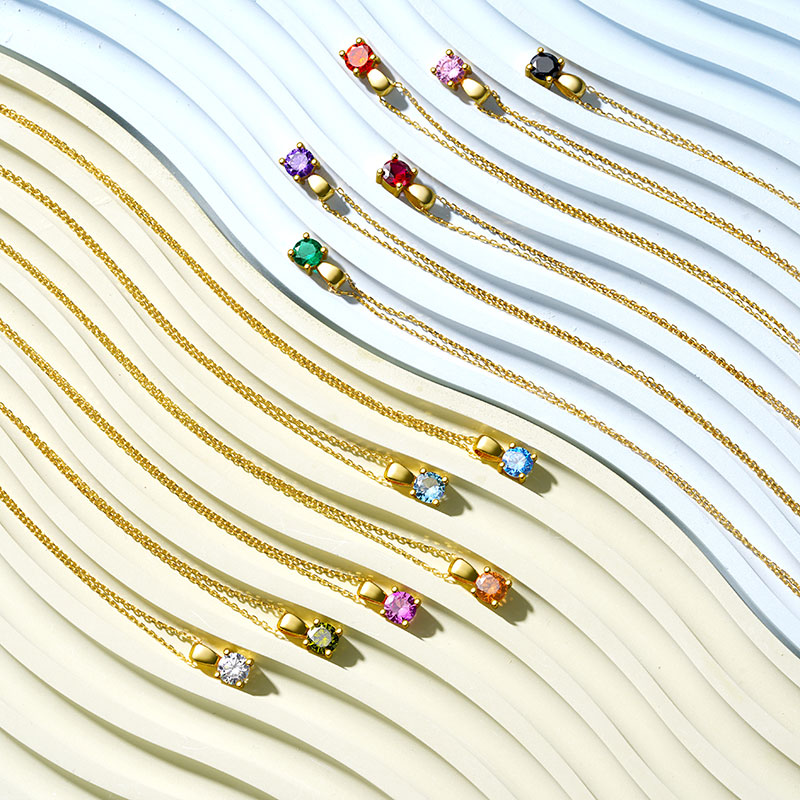 誕生石ネックレス image number 3