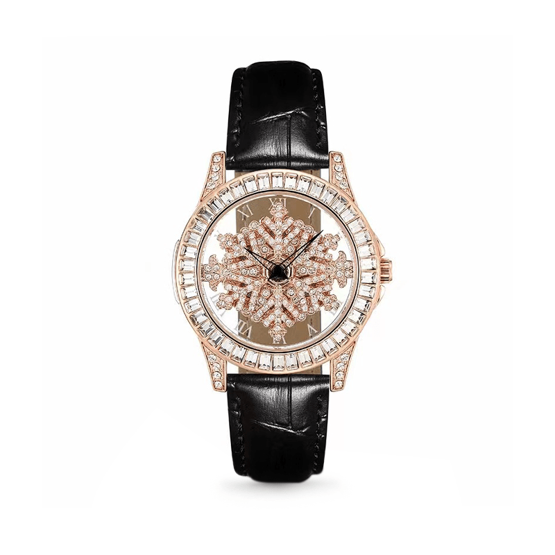 雪の结晶 クリスタルダイヤモンド 腕時計 image number 0