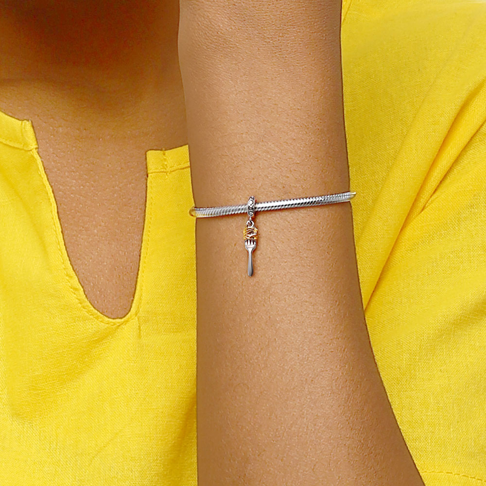 フォーク＆パスタペンダント image number 3