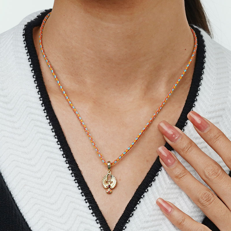 編み紐ブレスレット/ネックレス image number 6