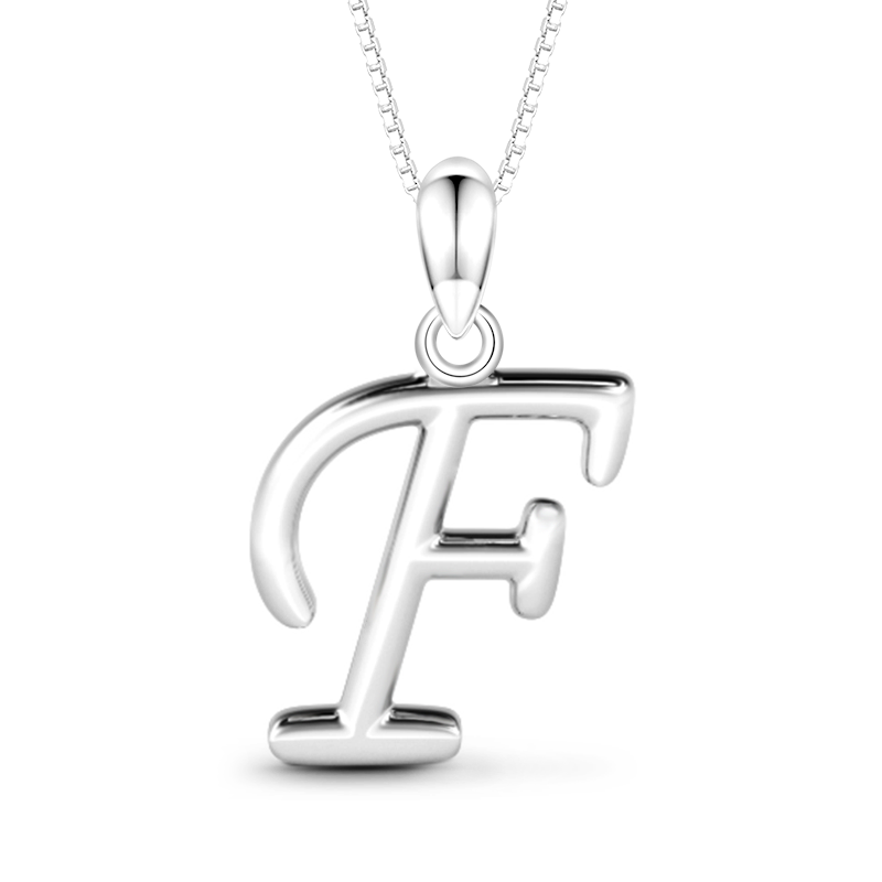 イニシャルレターネックレス image number 0