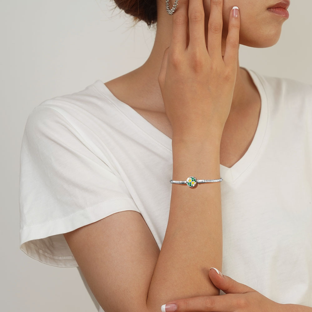 ラッキークローバーベーシックブレスレット image number 4