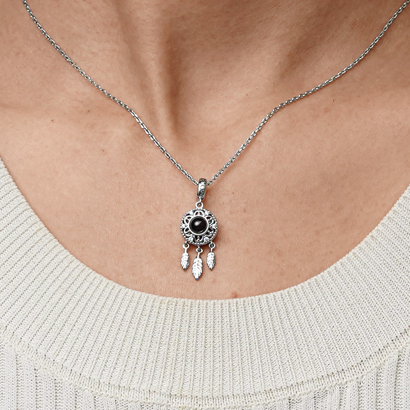 プロジェクション ドリーム キャッチャー フォト ペンダント image number 6