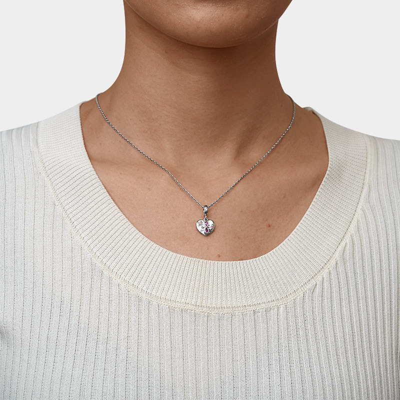 無限の愛のハート ペンダント image number 6