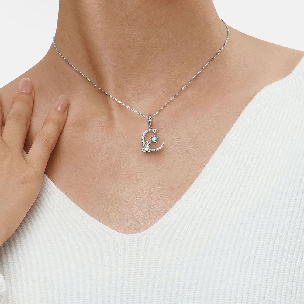 ムーン&キャットペンダント image number 5