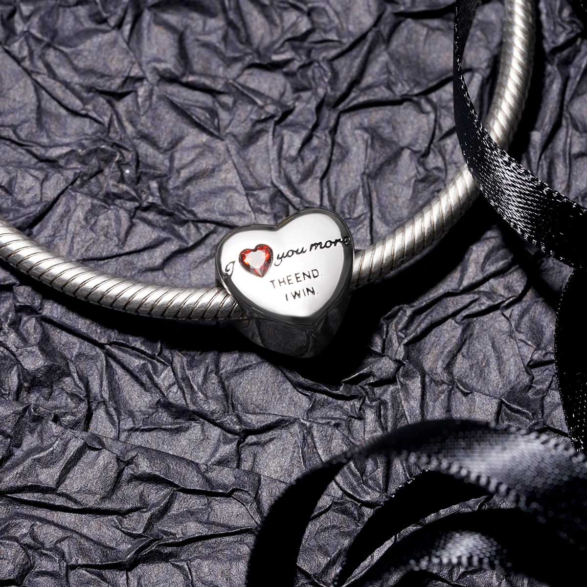 ラブ ハート フォト チャーム image number 1