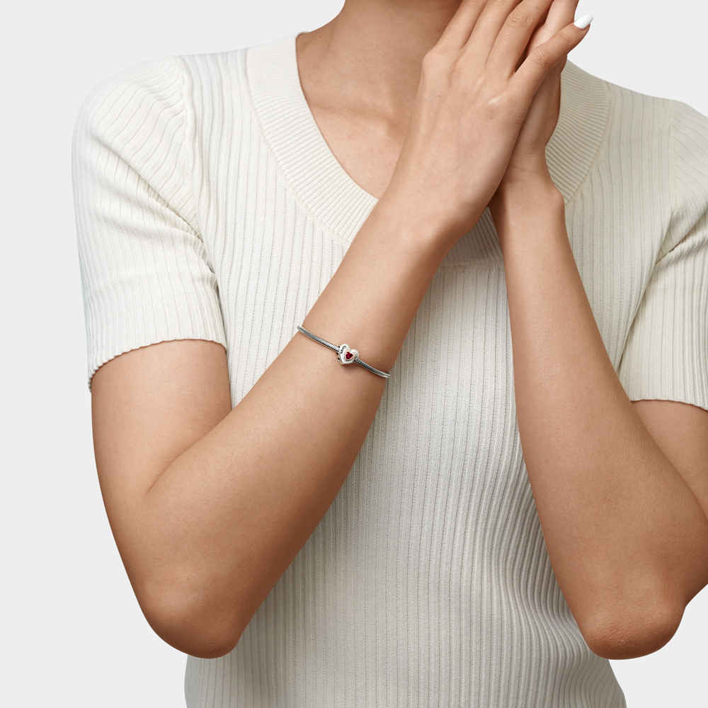 ラブハートの刻印可能なチャーム image number 3