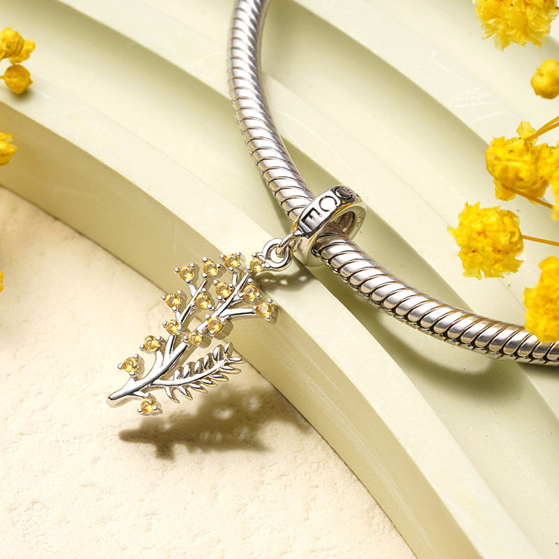 シルバーワトルペンダント image number 2