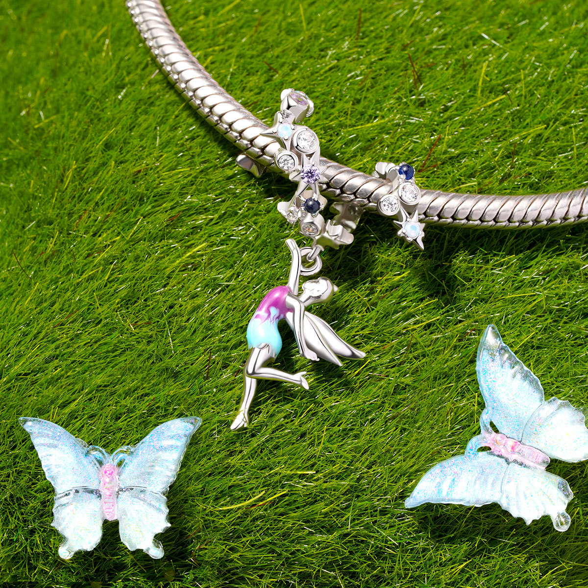 夜の妖精ペンダント image number 1