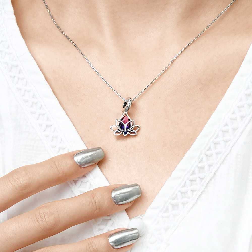 蓮の花ペンダント image number 6