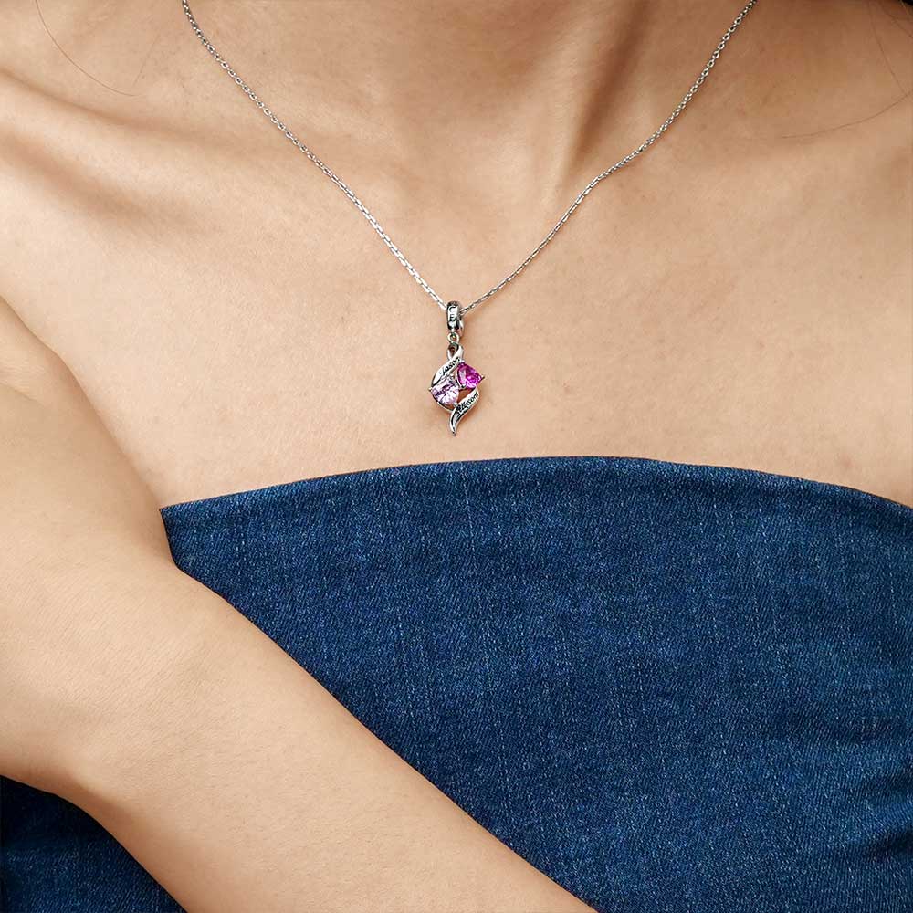 ダブルハート刻印ペンダント image number 6