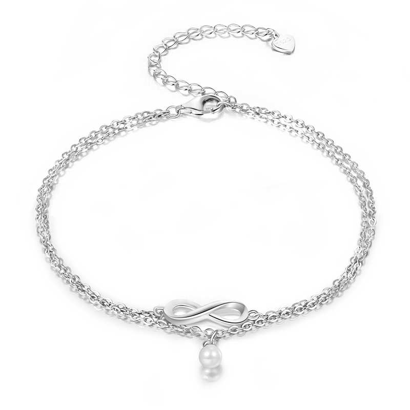インフィニティラブパールブレスレット image number 0