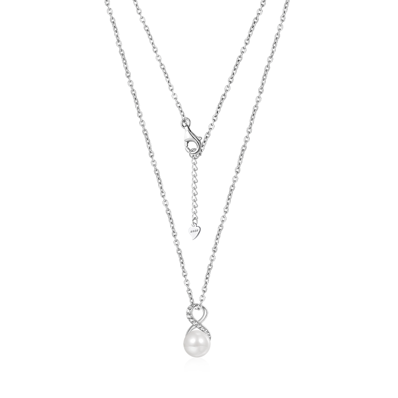 インフィニティラブパールネックレス image number 1