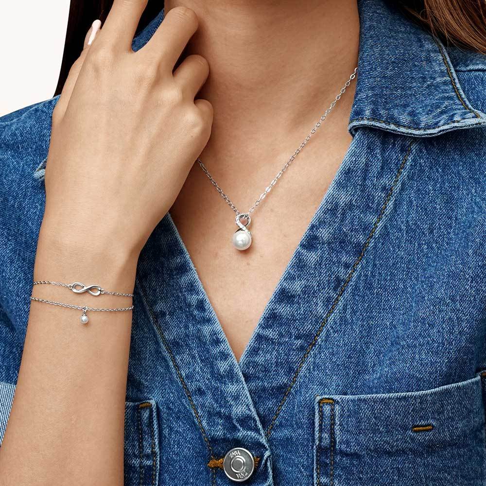 インフィニティラブパールネックレス image number 4