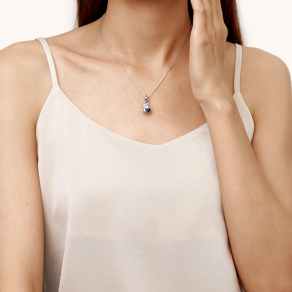 プロジェクションキャットフォトペンダント image number 3