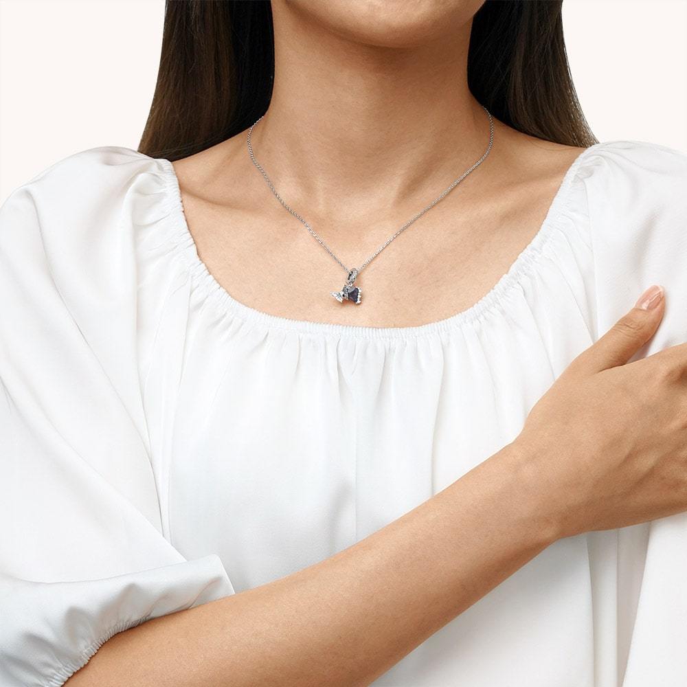 スカルバタフライペンダント image number 3