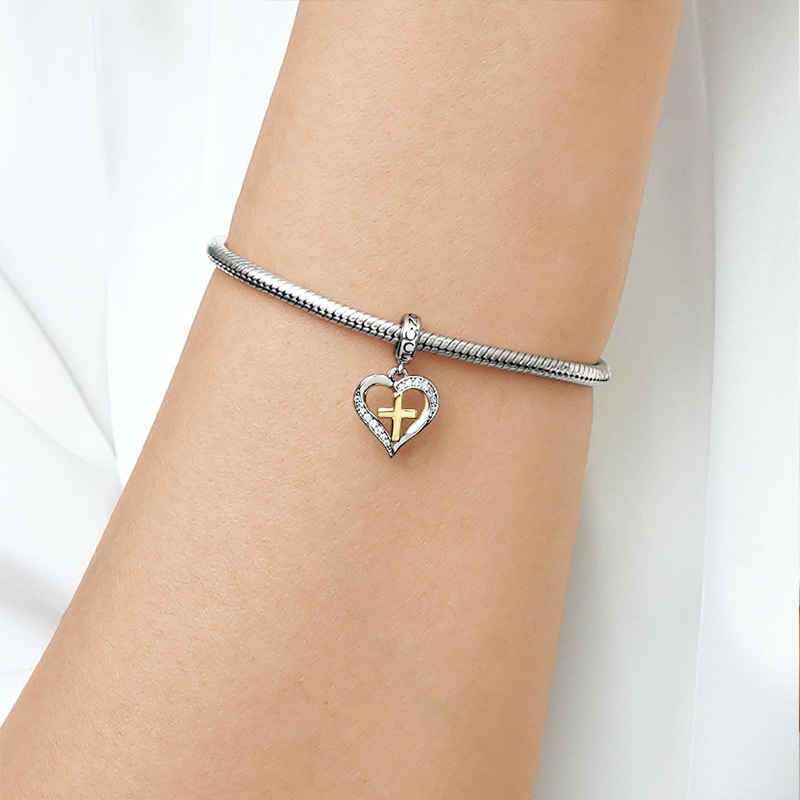 ハートクロスペンダント image number 6