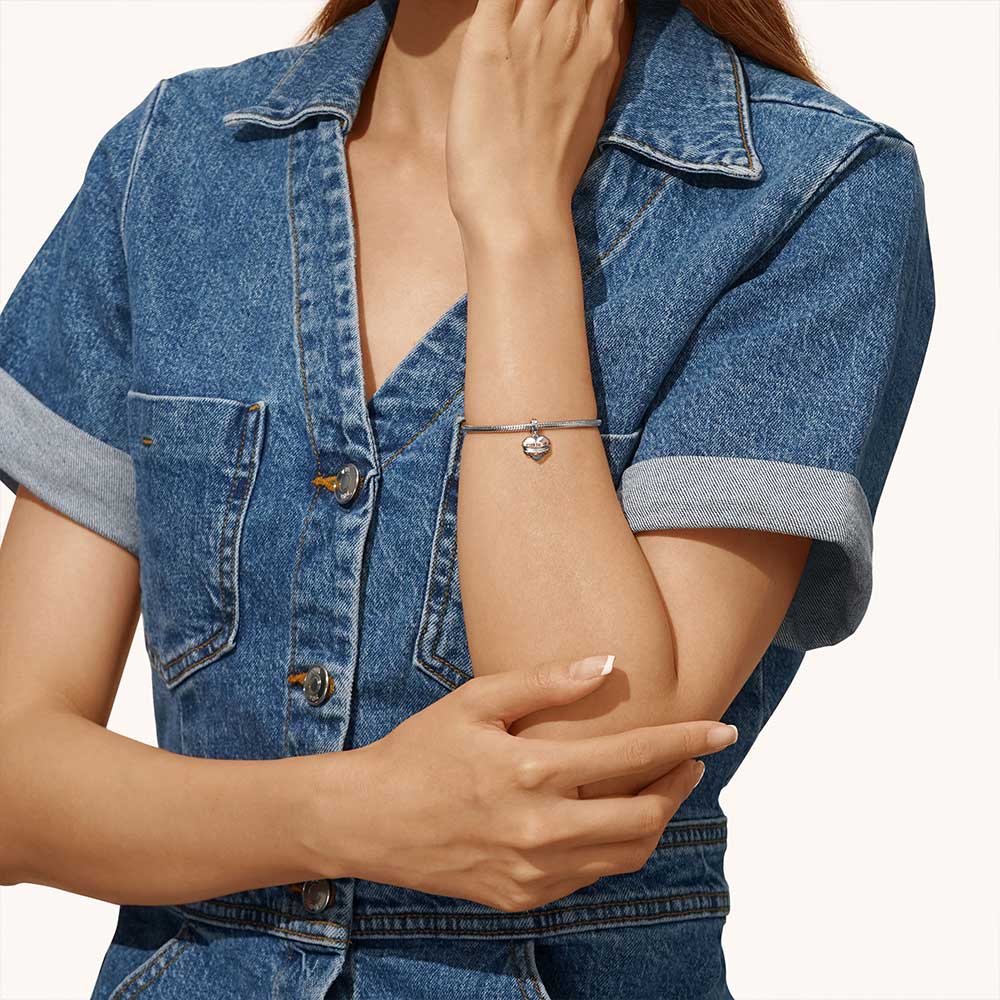 刻印可能なハートリボンペンダント image number 4