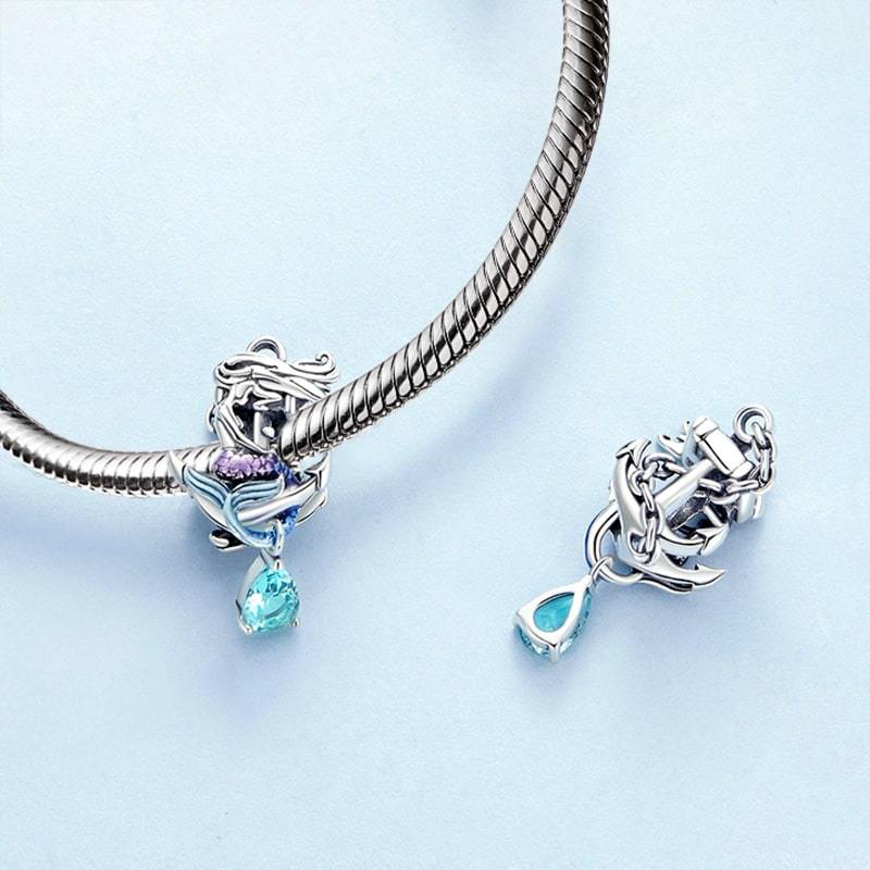 マーメイド オン アンカー チャーム image number 1