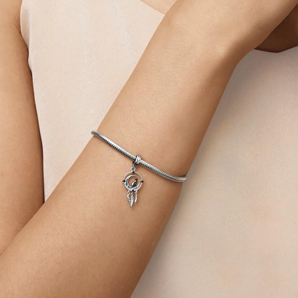 ドリームキャッチャーキャットペンダント image number 6