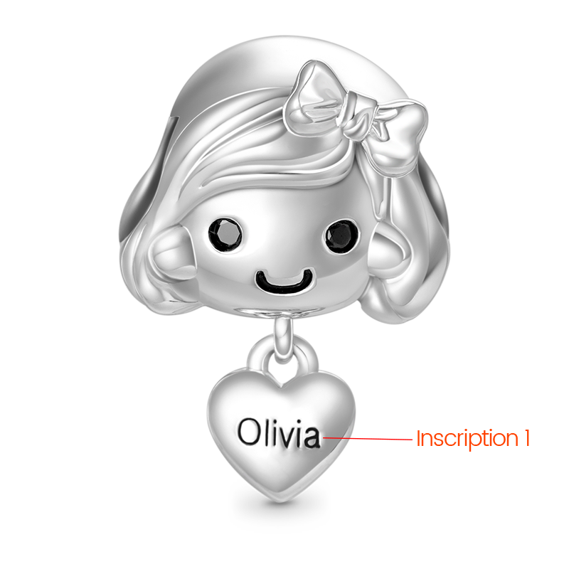 ラブガールの彫刻可能なチャーム image number 0