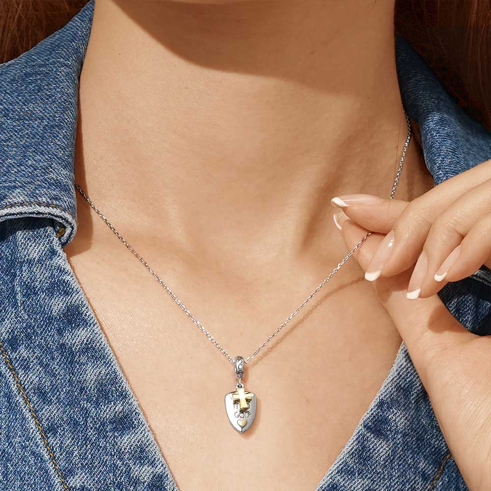 クロスペンダント付きシールド image number 6