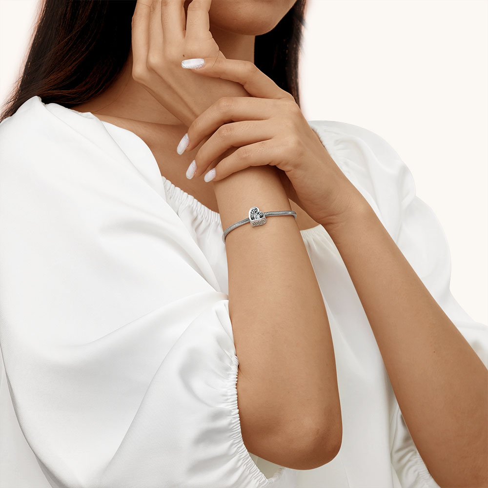 ファミリーツリーのハートチャーム image number 3