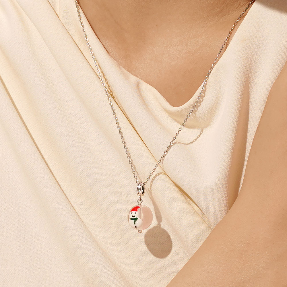 雪だるまボールペンダント image number 3