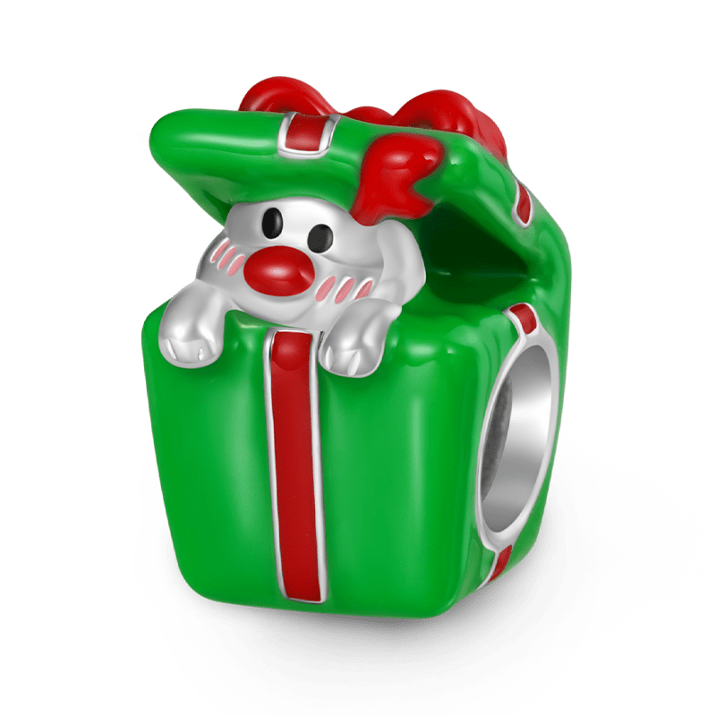 クリスマスヘラジカギフトチャーム image number 0