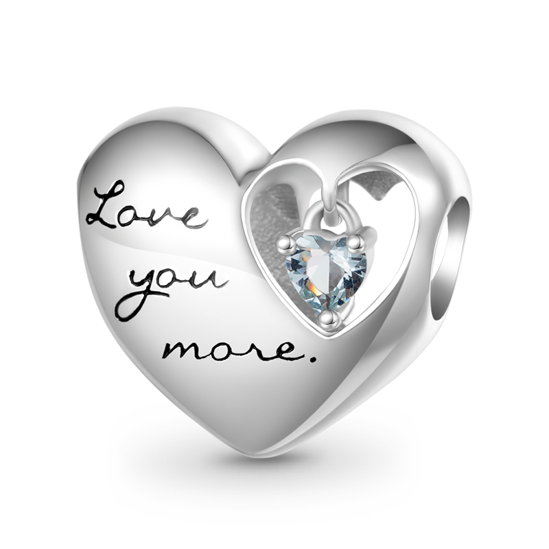 ラブハートの誕生石チャーム image number 0