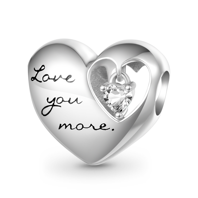 ラブハートの誕生石チャーム image number 0