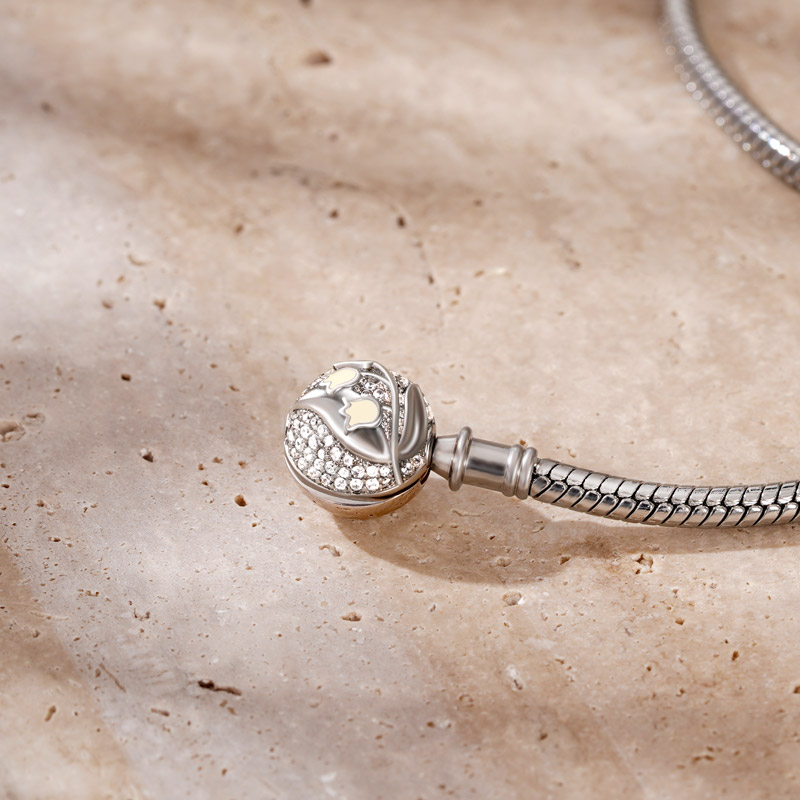 ユリフラワーボールベーシックブレスレット image number 1