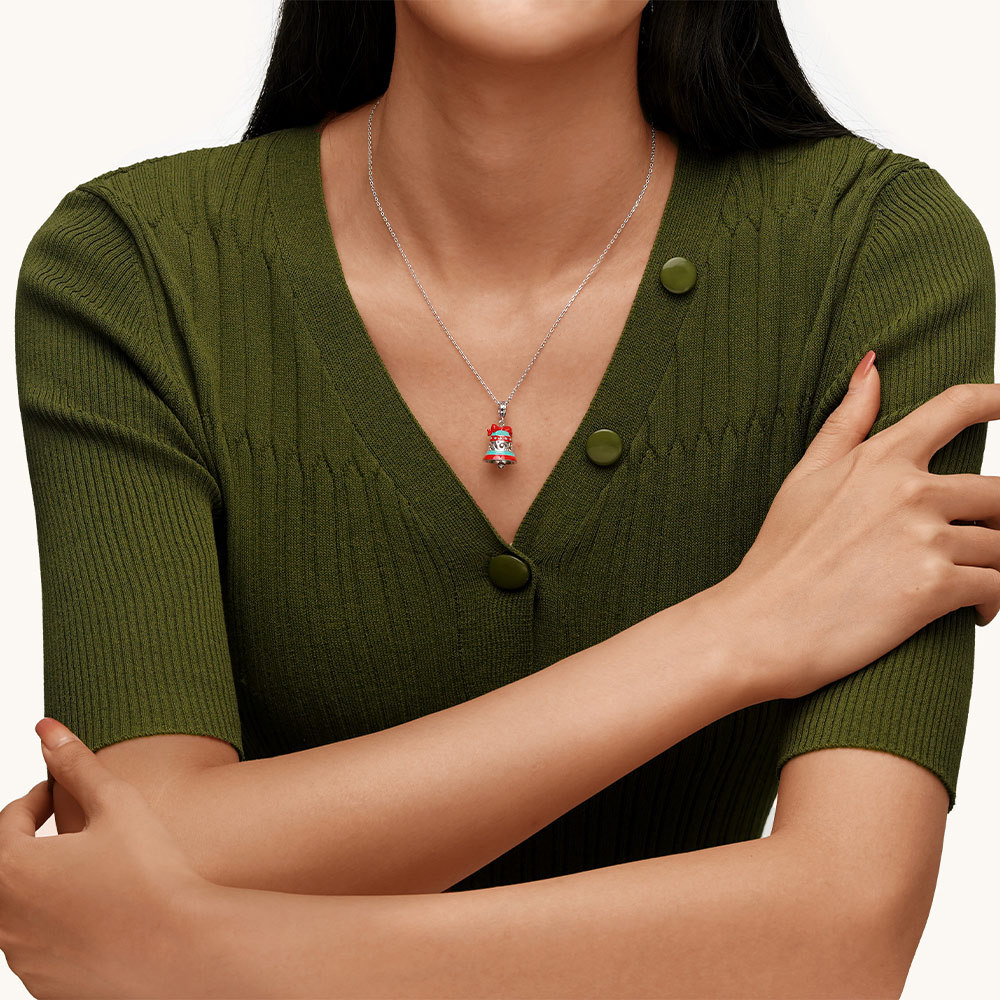 クリスマスベルペンダント image number 3