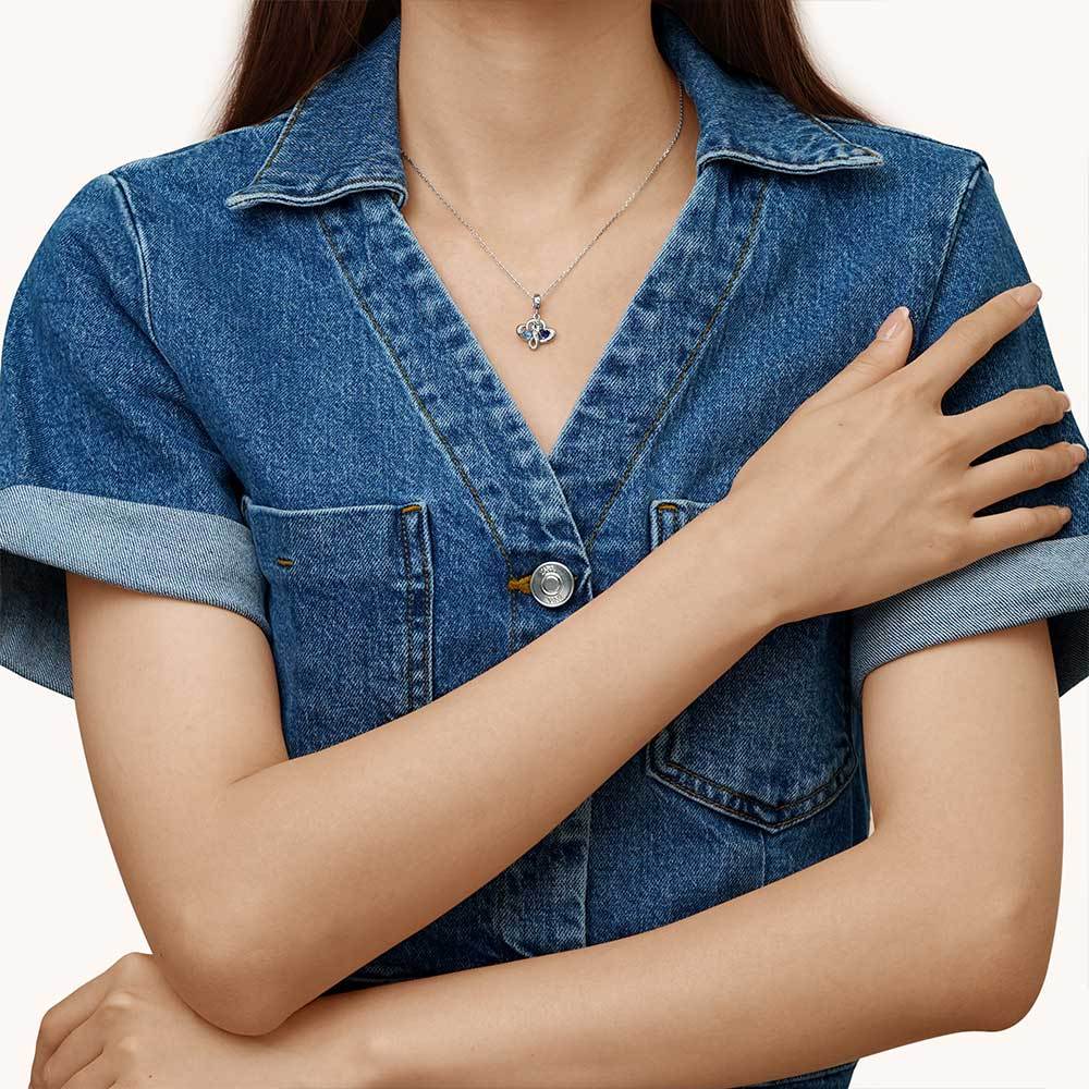 ファミリーハートの刻印可能なペンダント image number 4