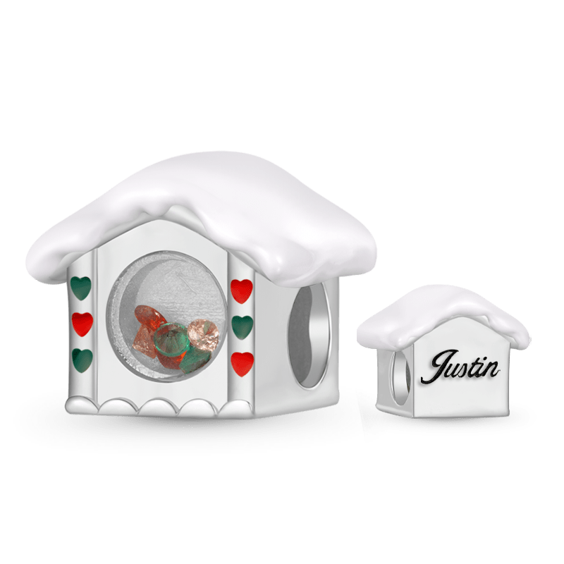 クリスマスキャンディーハウスチャーム image number 0
