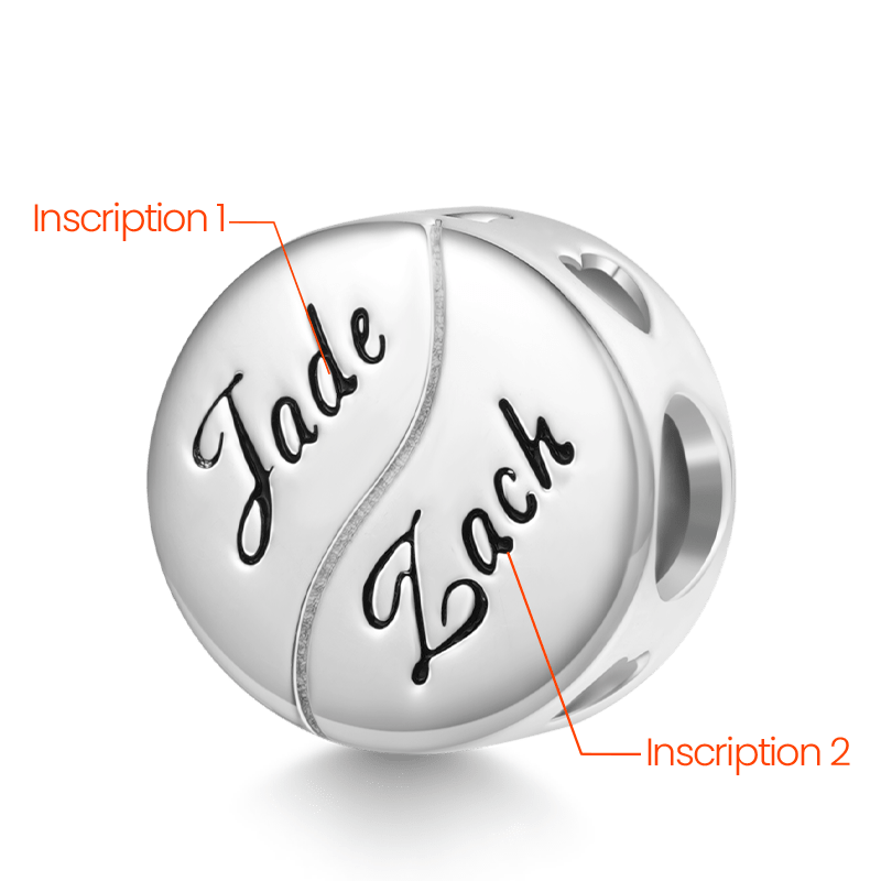 ハートの指紋チャーム image number 2