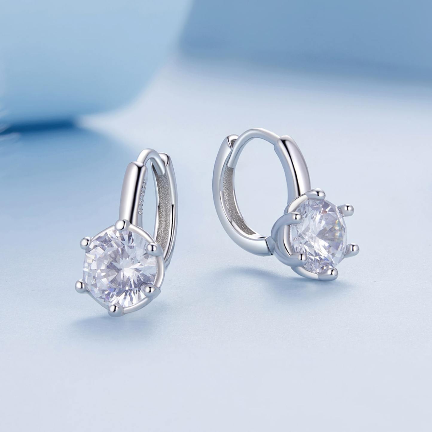 ラウンドカットフープピアス image number 1