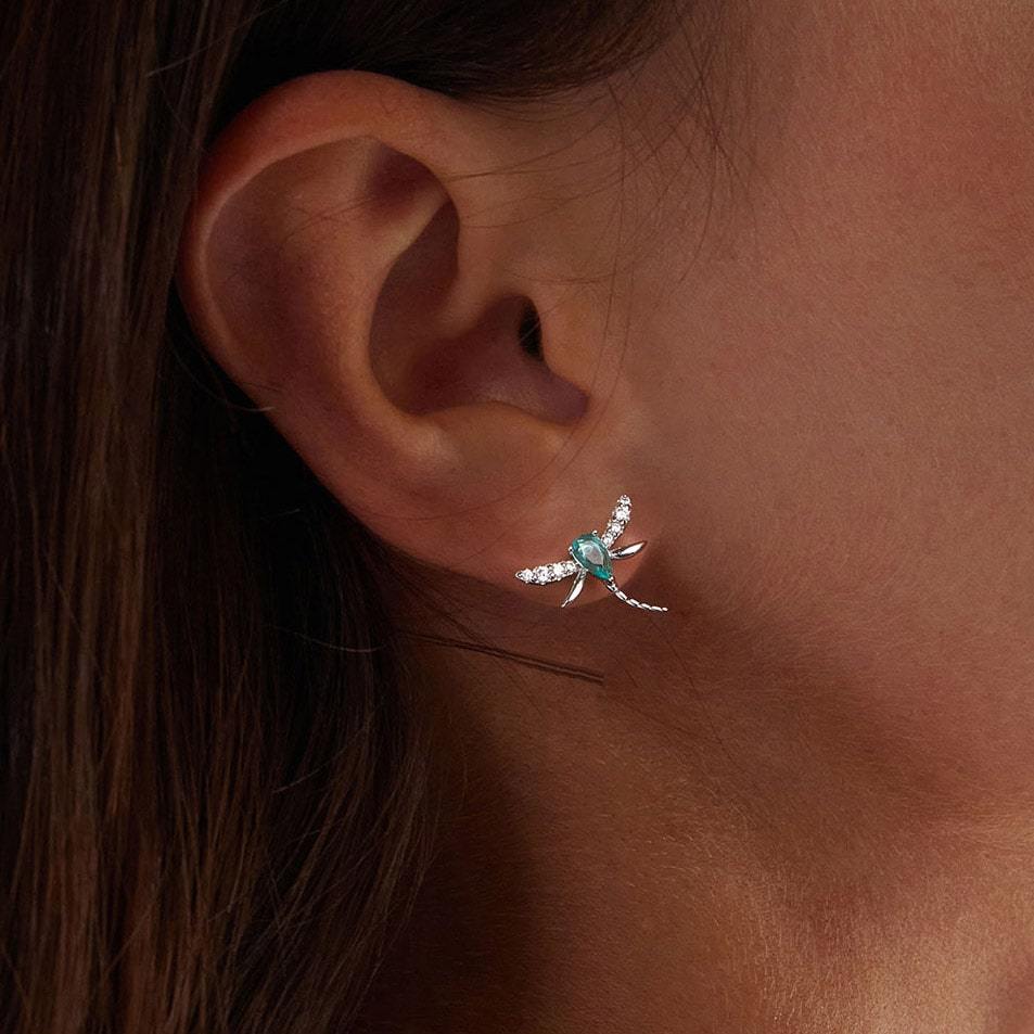 グリーントンボスタッドピアス image number 3