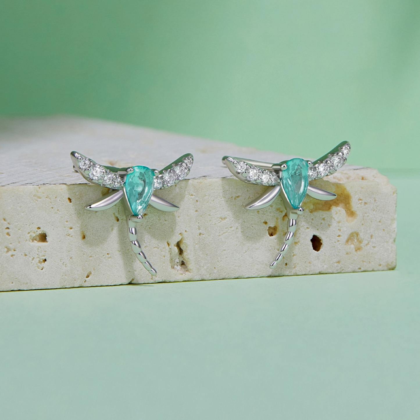 グリーントンボスタッドピアス image number 1