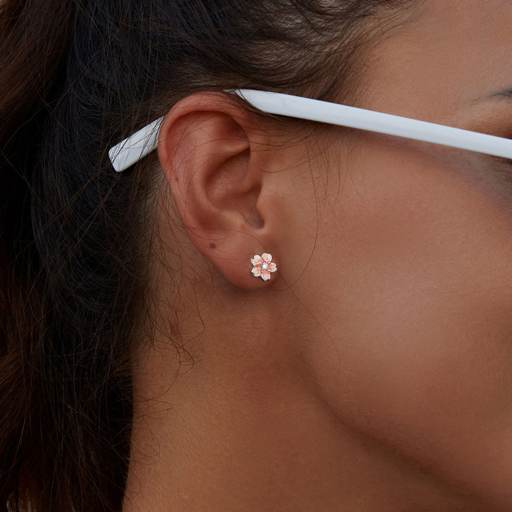 桜のスタッドピアス image number 4