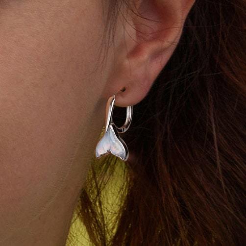 マーメイド フィッシュテール フープピアス image number 4