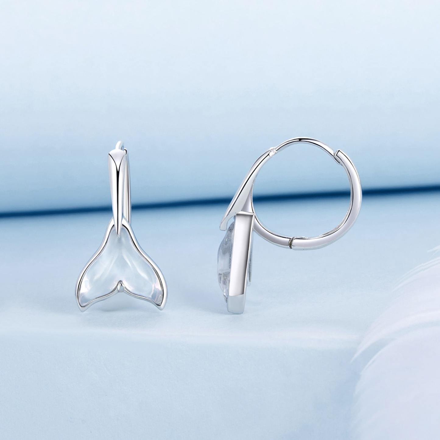 マーメイド フィッシュテール フープピアス image number 2