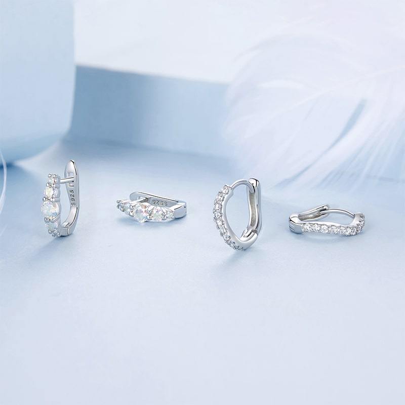 マルチカラーU字フープピアス image number 2